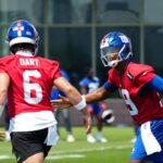 Jaxson Dart Jameis Winston quarterback New York Giants