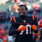 Dec 12, 2021; Cincinnati, Ohio, USA; Cincinnati Bengals cornerback Eli Apple (20) during warmups prior to the game against the San Francisco 49ers at Paul Brown Stadium.