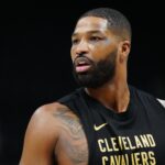Mar 31, 2024; Denver, Colorado, USA; Cleveland Cavaliers forward Marcus Morris Sr. (24) before the game against the Denver Nuggets at Ball Arena. Mandatory Credit: Ron Chenoy-USA TODAY Sports