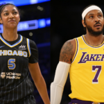 Angel Reese e Carmelo Anthony serão capa do NBA 2K26 - Fotos: Jayne Kamin-Oncea-Imagn Images e Kiyoshi Mio-Imagn Images