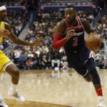 Lakers John Wall Aposentadoria Ex-Companheiro Dec 16, 2018; Washington, DC, USA; Washington Wizards guard John Wall (2) dribbles the ball as Los Angeles Lakers guard Kentavious Caldwell-Pope (1) defends the second quarter at Capital One Arena. Mandatory Credit: Geoff Burke-USA TODAY Sports