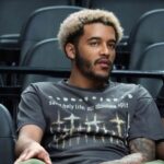 Jeremy Sochan desfalque EuroBasket 2025 Apr 6, 2025; Portland, Oregon, USA; San Antonio Spurs forward Jeremy Sochan (10) looks on before the game against the Portland Trail Blazers at Moda Center. Mandatory Credit: Soobum Im-Imagn Images