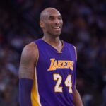 January 14, 2016; Oakland, CA, USA; Los Angeles Lakers forward Kobe Bryant (24) during the third quarter against the Golden State Warriors at Oracle Arena. The Warriors defeated the Lakers 116-98.