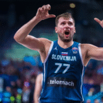 Luka Doncic EuroBasket Eslovênia Vídeo Companheiros Bronca (Foto: Divulgação FIBA EuroBasket / fiba.basketball)