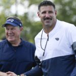 Bill Belichick Mike Vrabel Patriots Foto: George Walker IV / Tennessean.com via Imagn Content Services, LLC