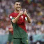 Cristiano Ronaldo em campo pela Seleção de Portugal