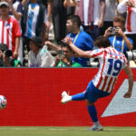 Atacante Julian Álvarez em campo pelo Real Madrid