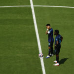 Marcus Thuram e Lautaro Martínez, atacantes da Inter de Milão