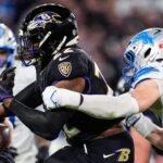 Derrick Henry Fumble Ravens Derrota Lions Junfu Han / USA TODAY NETWORK via Imagn Images