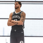 Sep 23, 2025; Brooklyn, NY, USA; Brooklyn Nets forward Michael Porter Jr. (17) at Media Day.
