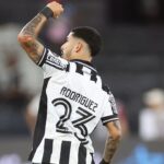 Santi Rodríguez, autor do gol do Botafogo na vitória sobre o Atlético-MG, pelo Brasileirão