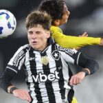Lance da partida entre Botafogo e Mirassol, no Rio de Janeiro, pelo Brasileirão