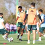 Treino da equipe do Cuiabá