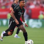 Gabriel Jesus em campo pelo Arsenal