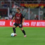 Modrid em campo pelo Milan - Estádio San Siro - Campeonato Italiano