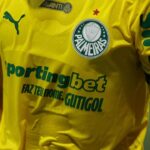 Camisa do Palmeiras, do meia Raphael Veiga