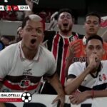 Torcida do Santa Cruz comemorando o gol de empate diante do América-RN