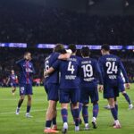 Jogadores do PSG vs Auxerre - Campeonato Francês - 27/09/2025
