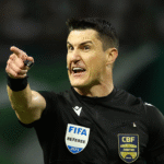 Árbitro gaúcho Rafael Klein em Palmeiras x Cruzeiro do Brasileirão 2025