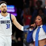 Klay Thompson e namorada Megan Thee Stallion