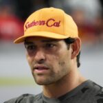 Dec 2, 2022; Las Vegas, NV, USA; Southern California Trojans former quarterback Mark Sanchez attends the Pac-12 Champonship game at Allegiant Stadium. Mandatory Credit: Kirby Lee-USA TODAY Sports