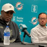 Dolphins demitem Chris Grier GM - HAL HABIB / The Palm Beach Post / USA TODAY NETWORK