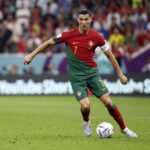 Cristiano Ronaldo em campo pela Seleção de Portugal