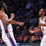 Joel Embiid Vincent Carchietta-Imagn Images