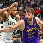Lakers Giannis Doncic Benny Sieu-Imagn Images