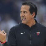 Heat Mira Giannis Jokic Tecnico Spoelstra David Richard-Imagn Images