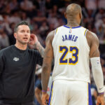 JJ Redick Reage LeBron Lakers