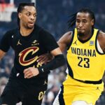 Darius Garland Cavaliers X Pacers Ken Blaze-Imagn Images