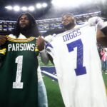 Micah Parsons Dallas Cowboys Trevon Diggs Packers Jogo - Kevin Jairaj-Imagn Images
