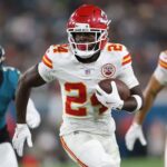 NFL Fantasy 2025 Waiver Wire Semana 8 Brashard Smith Foto: Morgan Tencza-Imagn Images
