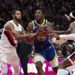 Warriors Kuminga Blazers Pre Temporada Troy Wayrynen-Imagn Images