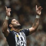 Hulk comemorando seu gol em Atlético-MG x Independiente Del Valle - Sul-Americana, 28/10/2025