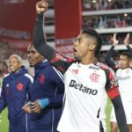 Bruno Henrique após Estudiantes x Flamengo - Libertadores, 25/09/2025