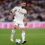 Carvajal em campo pelo Real Madrid