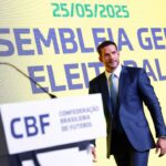 Samir Xaud, presidente da CBF, que organiza o Brasileirão