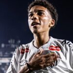 Robinho Jr, atacante do Santos