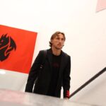 Modric no pré-jogo de Milan 2 x 1 Napoli - Campeonato Italiano, 28/09/2025
