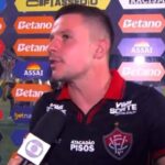 Entrevista do centroavante Renato Kayzer após Vasco 4 x 3 Vitória - Brasileirão, 05/10/2025