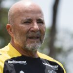 Jorge Sampaoli em treino desegunda-feira no Atlético-MG, 13/10/2025