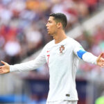 Cristiano Ronaldo em campo pela Seleção de Portugal