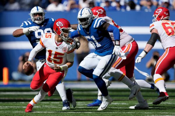 Onde assistir NFL: Colts vs Chiefs (23/11)