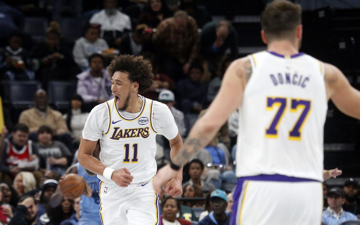 Lakers Jaxson Hayes Luka Doncic