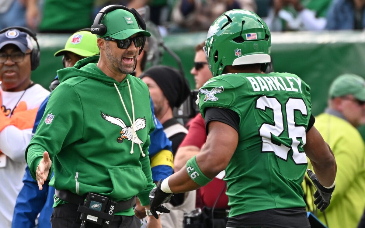 Eagles Kevin Patullo Saquon Barkley