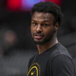 Bronny James Reflete Lakers
