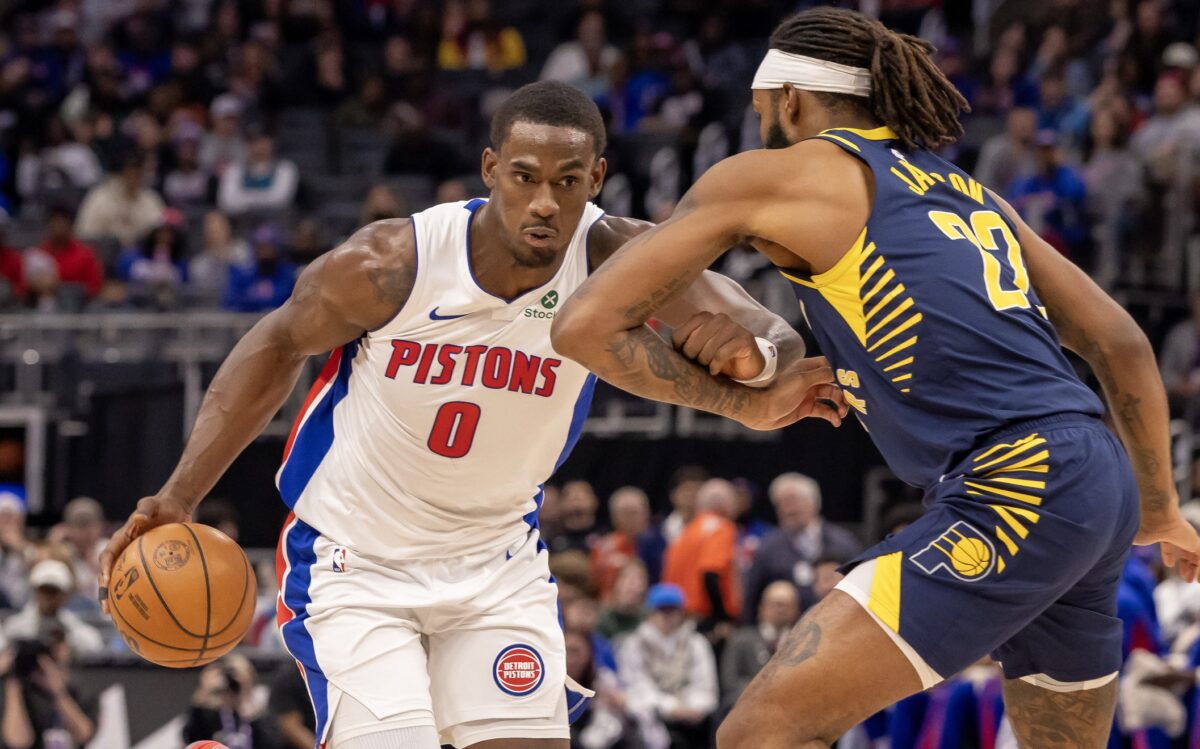 Detroit Pistons Pacers Jalen Duren