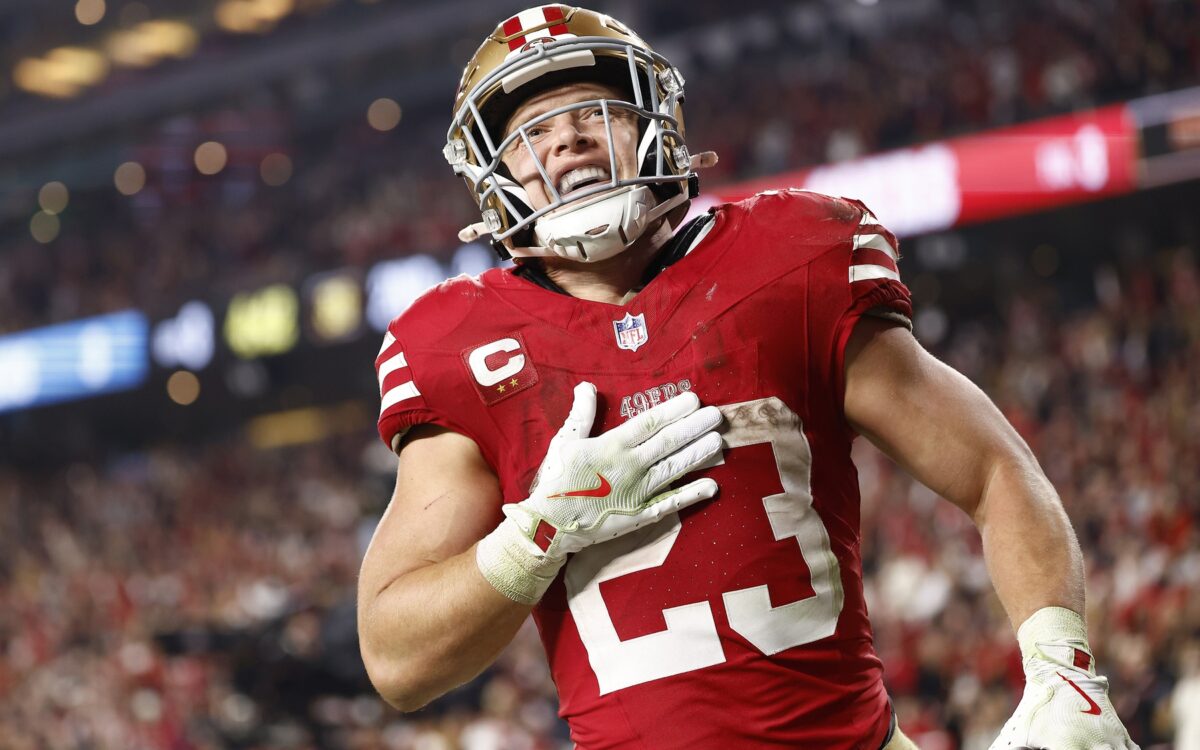 Pr&ecirc;mios da NFL 2025 NFL Fantasy 2025 Christian McCaffrey